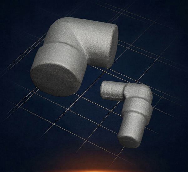 Forged Fuel Pipe 90 Degree Elbows