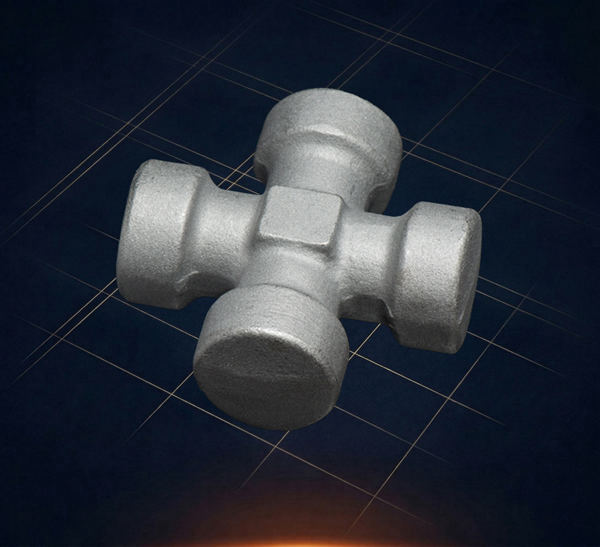 Forged Hydraulic Cross 4 Way